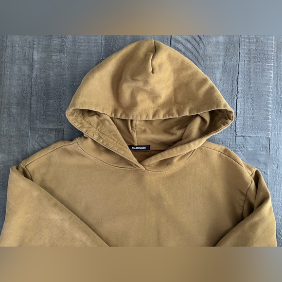 Talentless Pullover Hoodie Caramel Size XS - Picture 7 of 9